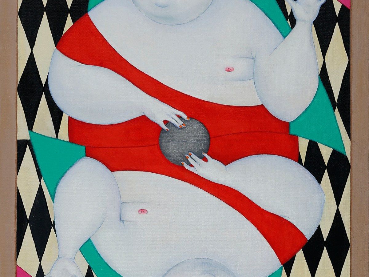 Acrylic & Oil On Canvas | Barbara&nbsp;Aslamazi