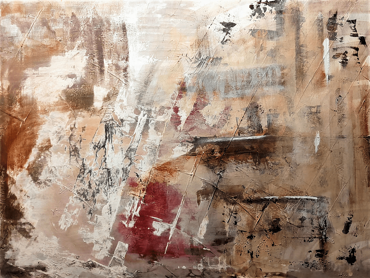 Acrylic With Plaster On Canvas| Carlos Alberto&nbsp;Rizzotti